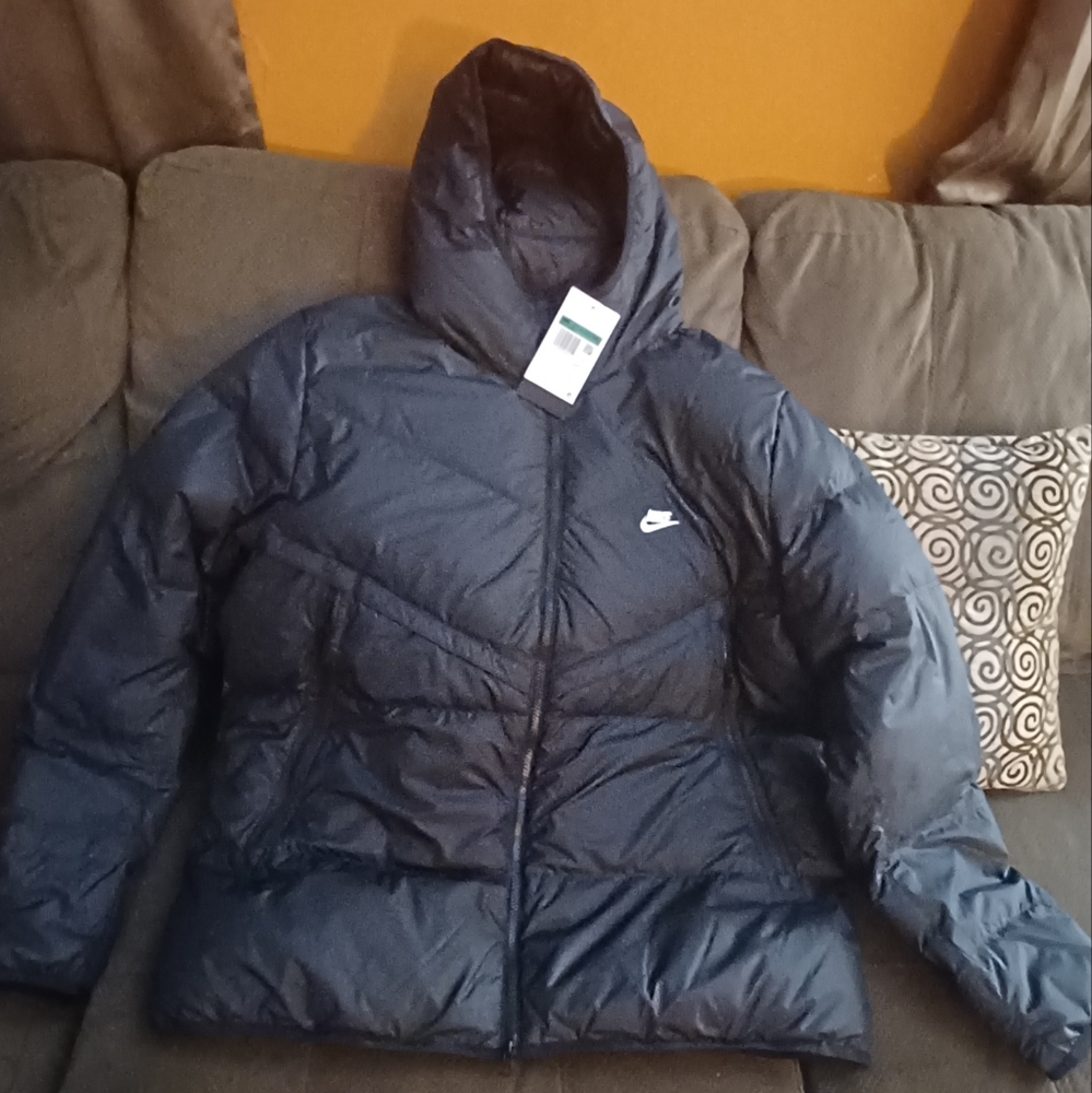 Nike (Authentic) Down Fill Storm-Fit Black Jacket DD6795-010 Men Size XL